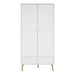 Cumbria Wardrobe with 2 Doors + 2 Drawers White