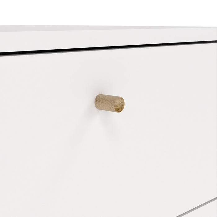 Cumbria Chest 5 Drawers White