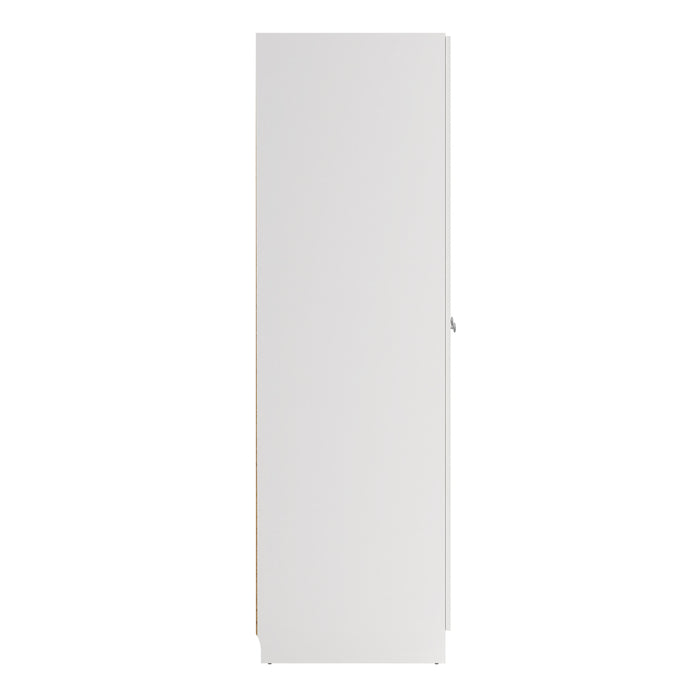 Brande Wardrobe with 3 Frame Doors in White