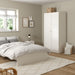 Brande Wardrobe with 2 Frame Doors in White