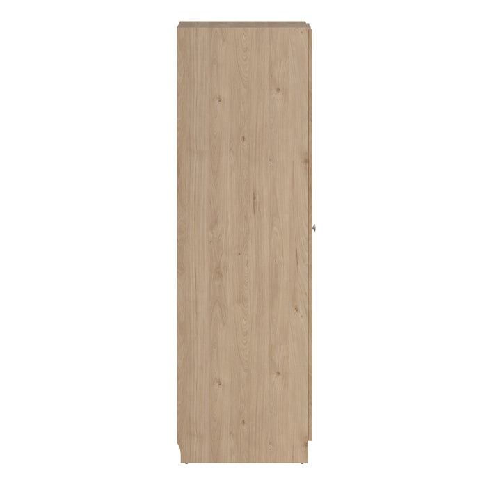 Brande Wardrobe with 2 Frame Doors in Jackson Hickory