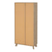 Ikast China Cabinet 2 Doors in Jackson Hickory and White