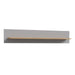 Bohol 160cm Wall Shelf in Riviera Oak/Grey Oak