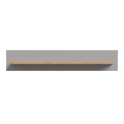 Bohol 160cm Wall Shelf in Riviera Oak/Grey Oak