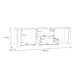 Bohol 2 Door 1 Drawer TV Unit  in Riviera Oak/Grey Oak