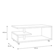 Bailey Coffee Table in Antique Oak