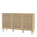 Calasetta 3 Door Sideboard in Rattan 