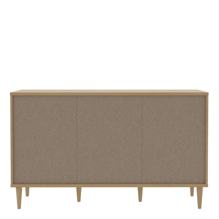 Calasetta 3 Door Sideboard in Rattan 