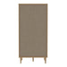 Calasetta 2 Door Display Cabinet in Rattan 
