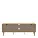 Calasetta 2 Door 1 Shelf TV Unit in Rattan