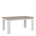 Illopa Extending Dining Table 160-207cm in Oak Nelson/Snowy Oak