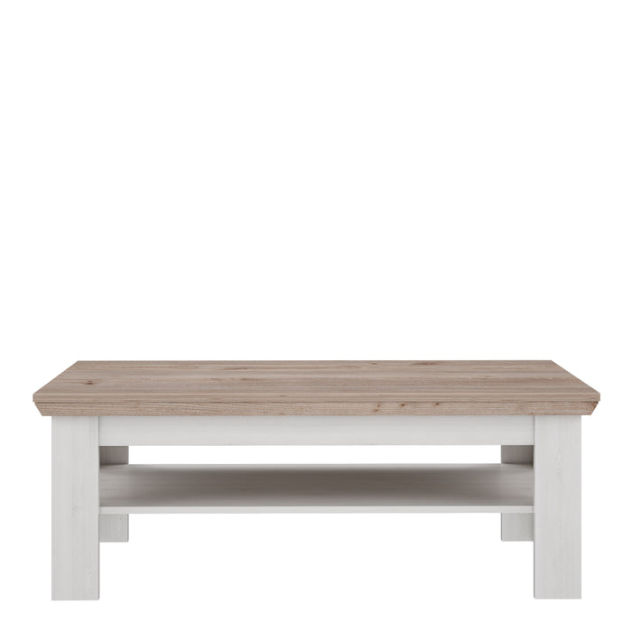 Illopa Coffee Table in Oak Nelson/Snowy Oak