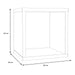 Mauro Singular Storage Unit in Concrete Grey