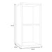 Mauro 1 Shelf Storage Unit in Concrete Grey