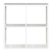 Mauro 2x2 Storage Unit in Matt White