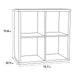 Mauro 2x2 Storage Unit in Sand Oak