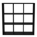 Mauro 3x3 Storage Unit in Matt Black