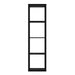 Mauro 3 Shelves Storage Unit in Matt Black