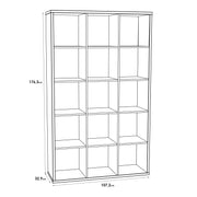 Mauro 3x5 Storage Unit in Sonoma Oak