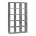 Mauro 3x5 Storage Unit in Concrete Grey