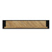 Nikomedes Wall Shelf 140cm in Spica Oak/Matt Black/Bartex Oak