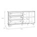 Nikomedes Sideboard in Spica Oak/Matt Black/Bartex Oak