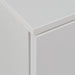 Sienna Bedside in White/White High Gloss 