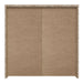 Best Chest Storage Cabinet with 4 Doors in Artisan Oak/White