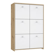 Best Chest Storage Cabinet with 6 Doors in Artisan