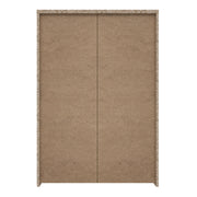 Best Chest Storage Cabinet with 6 Doors in Artisan Oak/White