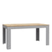 Bohol Extending Dining Table 160-207cm in Riviera Oak/Grey Oak