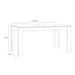 Bohol Extending Dining Table 160-207cm in Riviera Oak/Grey Oak