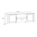 Bohol TV Unit inc. LED Light in Riviera Oak/White