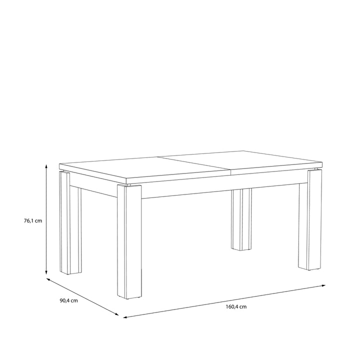 Trondheim Extending Dining Table in Artisan Oak
