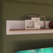 Wensley Wall Shelf in Light Grey and Oak
