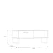 Sali 1 Drawer Coffee Table in Sage Green