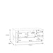 Wensley 1 Drawer Coffee Table in Light Grey and Oak