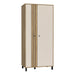 Grafton 2 Door Wardrobe In Cream and Oak
