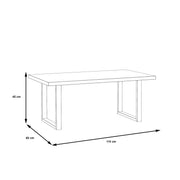 Atlantic Coffee Table in Artisan Oak