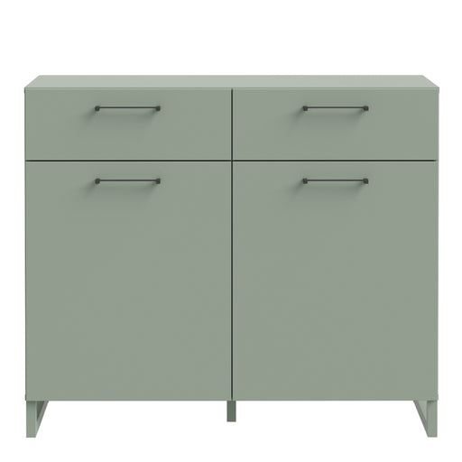 Sali 2 Door  2 Drawer Chest in Sage Green