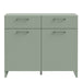 Sali 2 Door  2 Drawer Chest in Sage Green