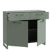 Sali 2 Door  2 Drawer Chest in Sage Green
