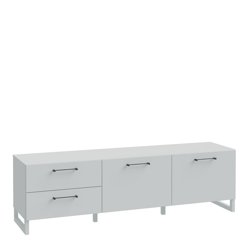 Sali 2 Door 2 Drawer TV Unit in Light