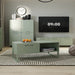 Sali 2 Door 2 Drawer TV Unit in Sage Green