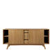 Marte 2 Door 4 Drawers Sideboard in Oak