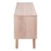 A-Line Sideboard with 4 Drawers and Sliding Door in White Oak