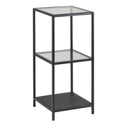 Seaford Narrow Metal Bookcase with 2 Shelves