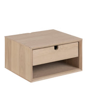 Century 1 Drawer Wall Mounted Bedside Table