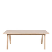 A-Line Rectanglar Dining Table in White Oak