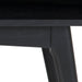 Marte Coffee Table with Open Shelf in Black